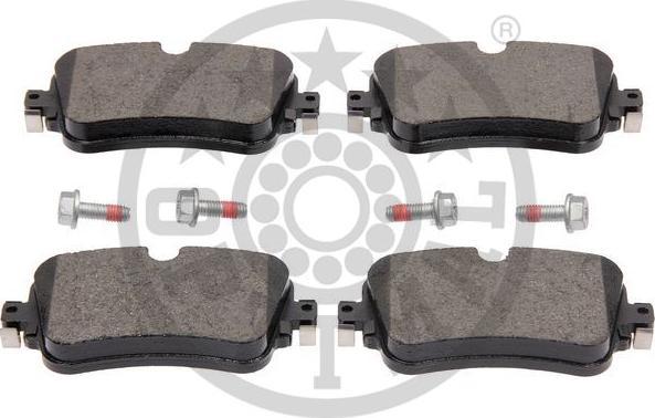 OPTIMAL BP-12670 - Гальмівні колодки, дискові гальма autozip.com.ua
