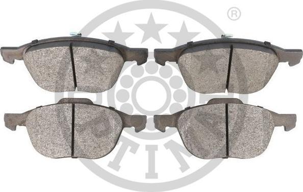 OPTIMAL BP-12192 - Гальмівні колодки, дискові гальма autozip.com.ua