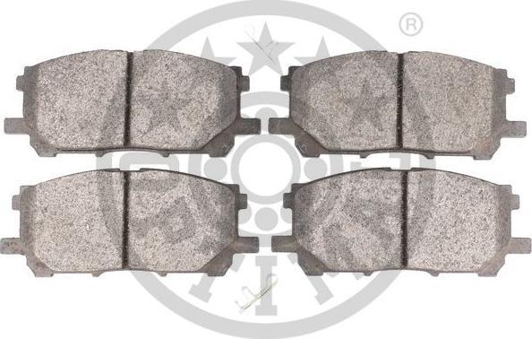 OPTIMAL BP-12168 - Гальмівні колодки, дискові гальма autozip.com.ua