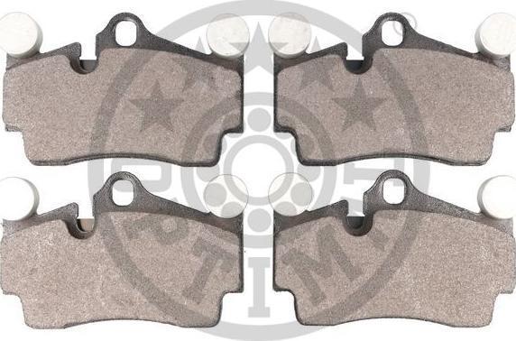 OPTIMAL BP-12186 - Гальмівні колодки, дискові гальма autozip.com.ua