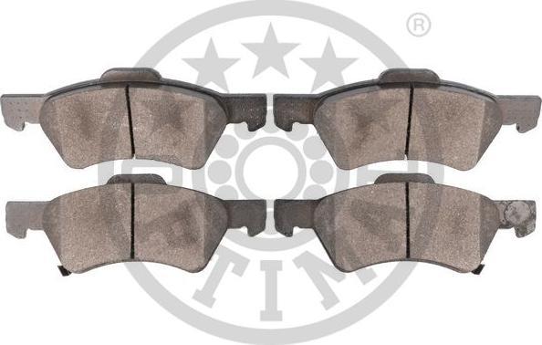OPTIMAL BP-12137 - Гальмівні колодки, дискові гальма autozip.com.ua