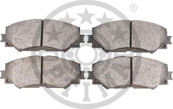 OPTIMAL BP-12310 - Гальмівні колодки, дискові гальма autozip.com.ua