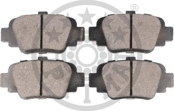 OPTIMAL BP-12330 - Гальмівні колодки, дискові гальма autozip.com.ua