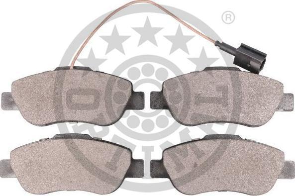 OPTIMAL BP-12331 - Гальмівні колодки, дискові гальма autozip.com.ua