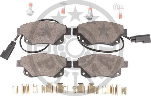 OPTIMAL BP-12298 - Гальмівні колодки, дискові гальма autozip.com.ua