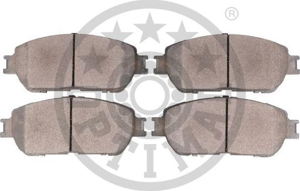 OPTIMAL BP-12255 - Гальмівні колодки, дискові гальма autozip.com.ua