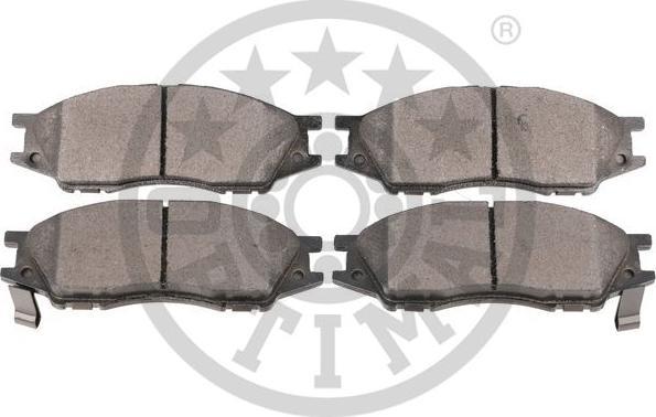 OPTIMAL BP-12266 - Гальмівні колодки, дискові гальма autozip.com.ua