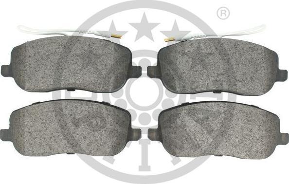 OPTIMAL BP-12262 - Гальмівні колодки, дискові гальма autozip.com.ua
