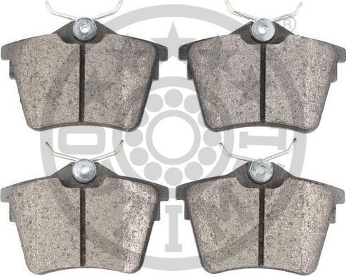 OPTIMAL BP-12215 - Гальмівні колодки, дискові гальма autozip.com.ua