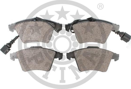 OPTIMAL BP-12289 - Гальмівні колодки, дискові гальма autozip.com.ua