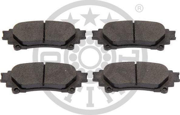 OPTIMAL BP-12729 - Гальмівні колодки, дискові гальма autozip.com.ua