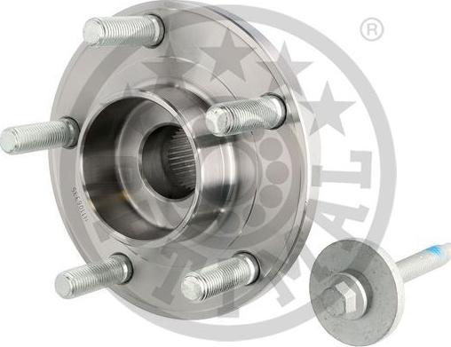 OPTIMAL 891667 - Комплект підшипника маточини колеса autozip.com.ua