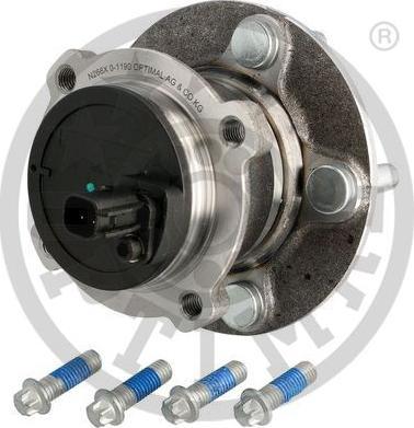 OPTIMAL 892202 - Комплект підшипника маточини колеса autozip.com.ua