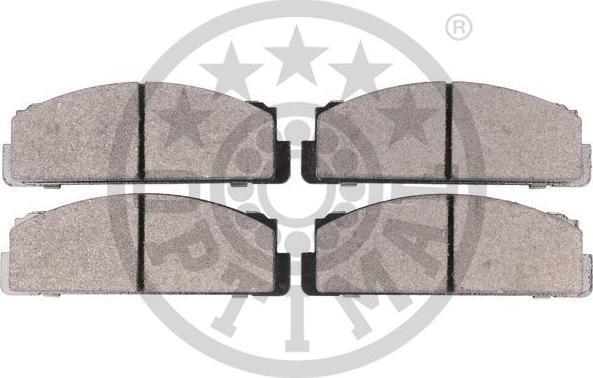 OPTIMAL 3512 - Гальмівні колодки, дискові гальма autozip.com.ua