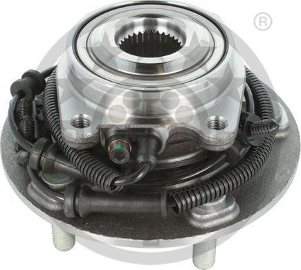 OPTIMAL 251801 - Комплект підшипника маточини колеса autozip.com.ua
