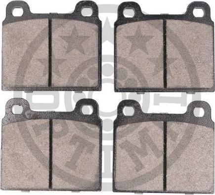 OPTIMAL BP-02110 - Гальмівні колодки, дискові гальма autozip.com.ua