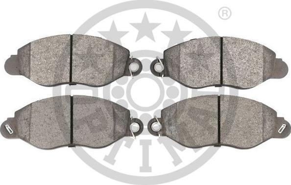OPTIMAL BP-77212 - Гальмівні колодки, дискові гальма autozip.com.ua