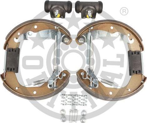 OPTIMAL BK-5116 - Комплект гальм, барабанний механізм autozip.com.ua