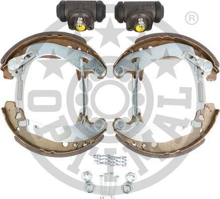 OPTIMAL BK-5110 - Комплект гальм, барабанний механізм autozip.com.ua