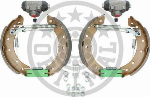 Optimal BK-5181 - Комплект гальм, барабанний механізм autozip.com.ua