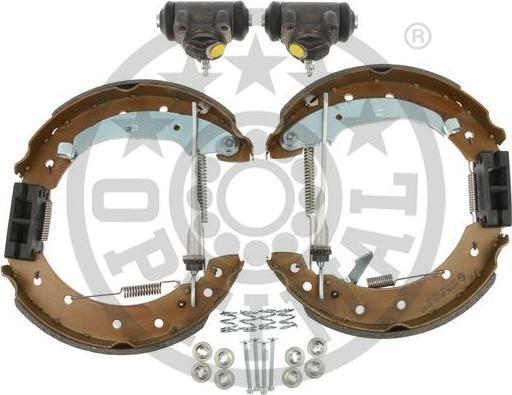 OPTIMAL BK-5205 - Комплект гальм, барабанний механізм autozip.com.ua