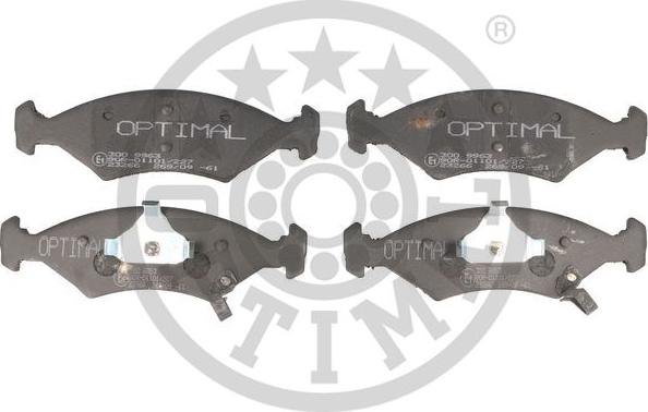 Optimal BP-09963 - Гальмівні колодки, дискові гальма autozip.com.ua