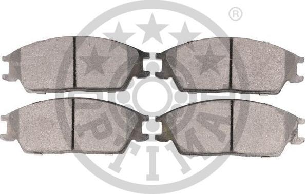 OPTIMAL BP-09451 - Гальмівні колодки, дискові гальма autozip.com.ua