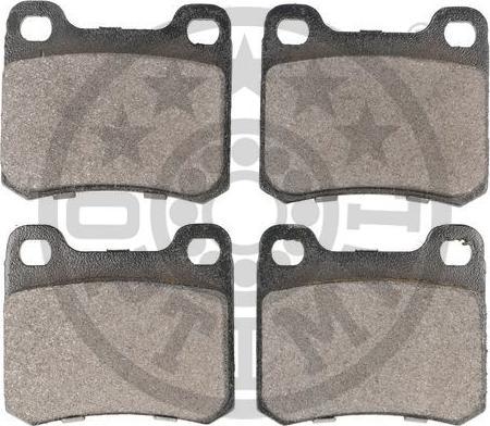 OPTIMAL BP-09423 - Гальмівні колодки, дискові гальма autozip.com.ua