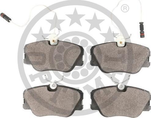 OPTIMAL BP-09513 - Гальмівні колодки, дискові гальма autozip.com.ua