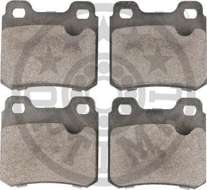 OPTIMAL BP-09589 - Гальмівні колодки, дискові гальма autozip.com.ua