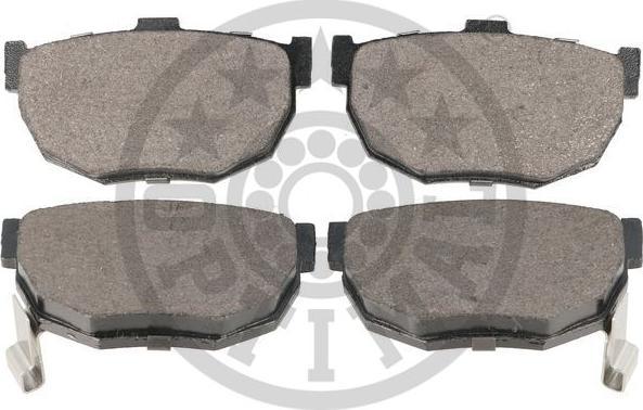 OPTIMAL BP-09603 - Гальмівні колодки, дискові гальма autozip.com.ua