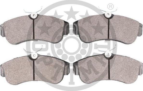 OPTIMAL BP-09689 - Гальмівні колодки, дискові гальма autozip.com.ua
