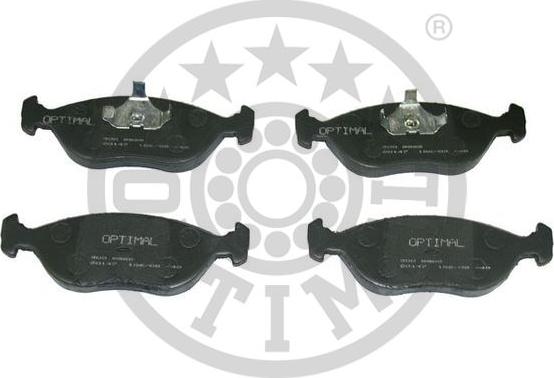 Optimal BP-09869 - Гальмівні колодки, дискові гальма autozip.com.ua