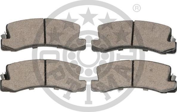 OPTIMAL BP-09807 - Гальмівні колодки, дискові гальма autozip.com.ua