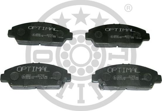 Optimal BP-09793 - Гальмівні колодки, дискові гальма autozip.com.ua