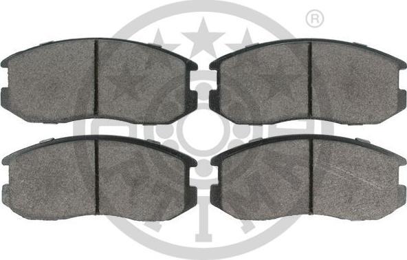 OPTIMAL BP-09714 - Гальмівні колодки, дискові гальма autozip.com.ua