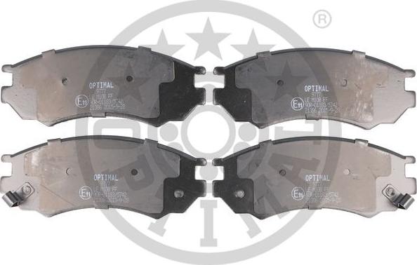 Optimal BP-09777 - Гальмівні колодки, дискові гальма autozip.com.ua