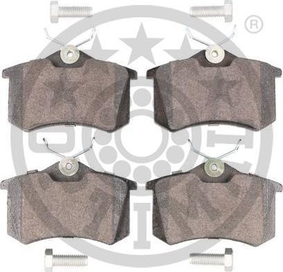 OPTIMAL BP-10094 - Гальмівні колодки, дискові гальма autozip.com.ua