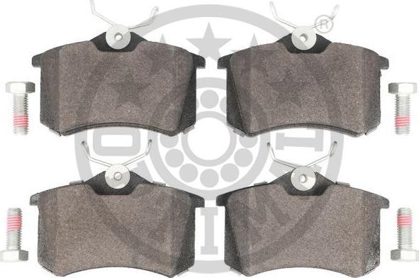 OPTIMAL BP-10066 - Гальмівні колодки, дискові гальма autozip.com.ua