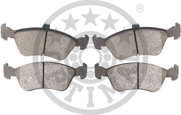OPTIMAL BP-10267 - Гальмівні колодки, дискові гальма autozip.com.ua