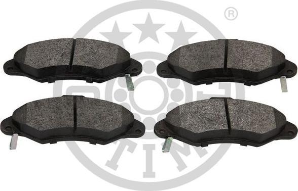 OPTIMAL BP-10207 - Гальмівні колодки, дискові гальма autozip.com.ua