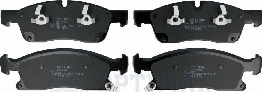 OPTIMAL BP-13054 - Гальмівні колодки, дискові гальма autozip.com.ua