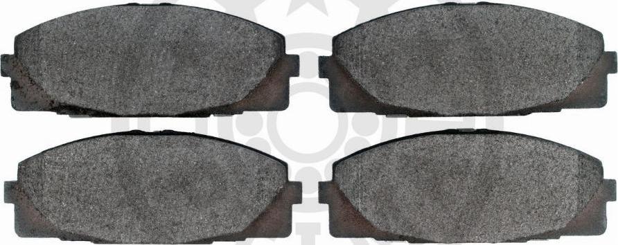 OPTIMAL BP-13006 - Гальмівні колодки, дискові гальма autozip.com.ua