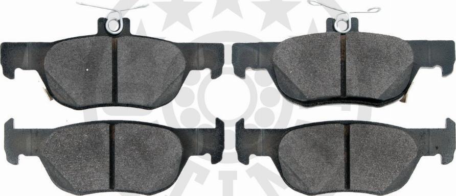 OPTIMAL BP-13014 - Гальмівні колодки, дискові гальма autozip.com.ua