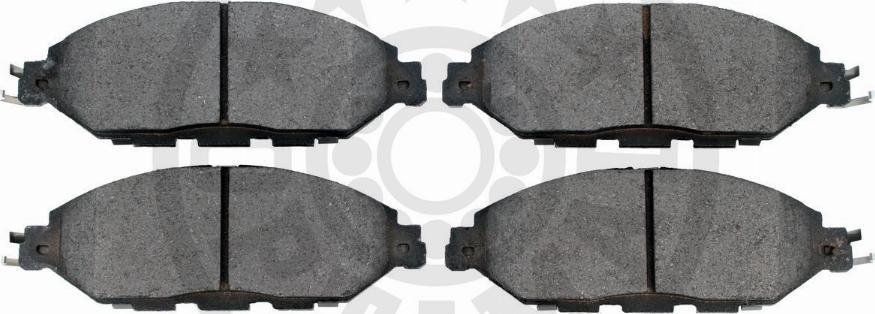 OPTIMAL BP-13010 - Гальмівні колодки, дискові гальма autozip.com.ua