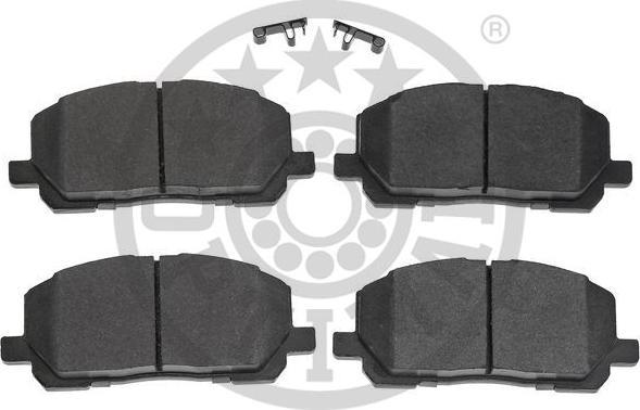 OPTIMAL BP-12496 - Гальмівні колодки, дискові гальма autozip.com.ua