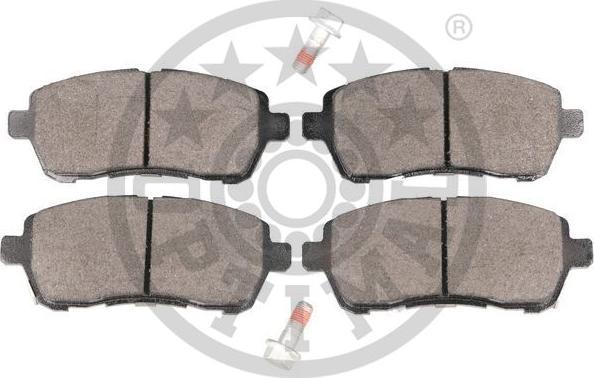 OPTIMAL BP-12447 - Гальмівні колодки, дискові гальма autozip.com.ua