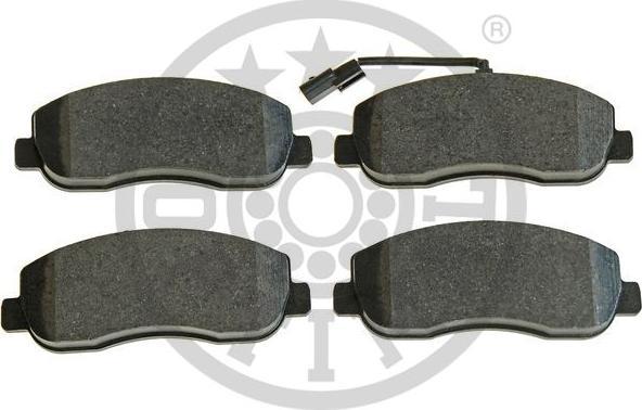 OPTIMAL BP-12419 - Гальмівні колодки, дискові гальма autozip.com.ua