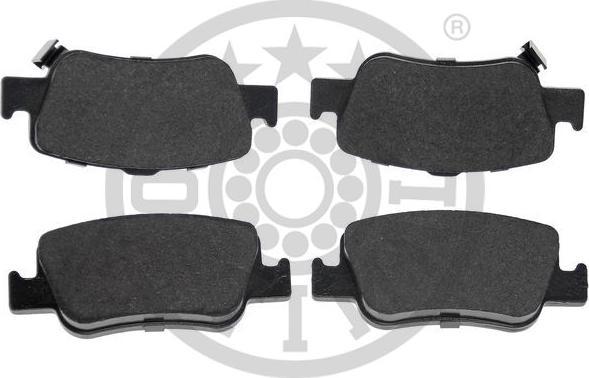 OPTIMAL BP-12484 - Гальмівні колодки, дискові гальма autozip.com.ua