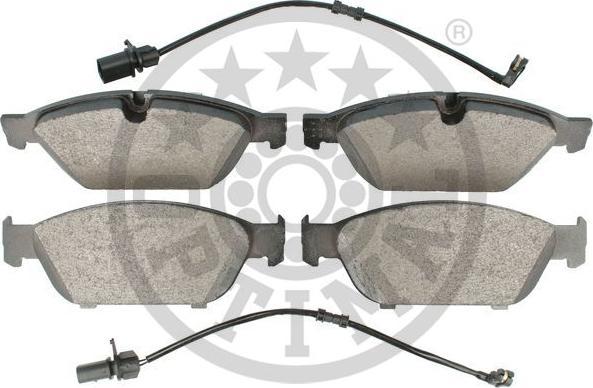 OPTIMAL BP-12552 - Гальмівні колодки, дискові гальма autozip.com.ua